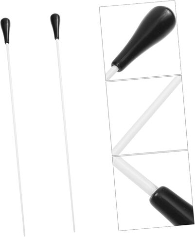 Vaguelly 2pcs عصا توصيل الموسيقى قبضة مريحة أوركسترا ملحق لأداء الحفل تصميم أنيق مواد متقدمة للموصلات وعشاق الموسيقى in Saudi Arabia