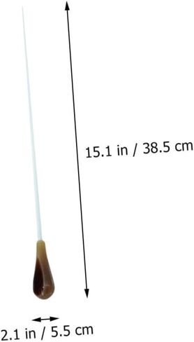 Vaguelly 2pcs Professional Music Conducting Sticks Resin Orchestra for Concert Performance for Conductors and Music Enthusiasts in Saudi Arabia