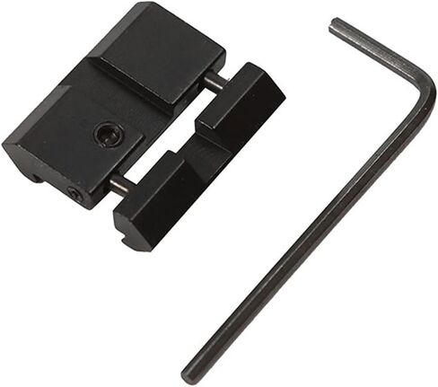 2pcs Scope Mount Rail Adjustable Adapter 20mm Picatinny to 11mm,Mini Rail convertor Aluminum Alloy Lightweight in Saudi Arabia