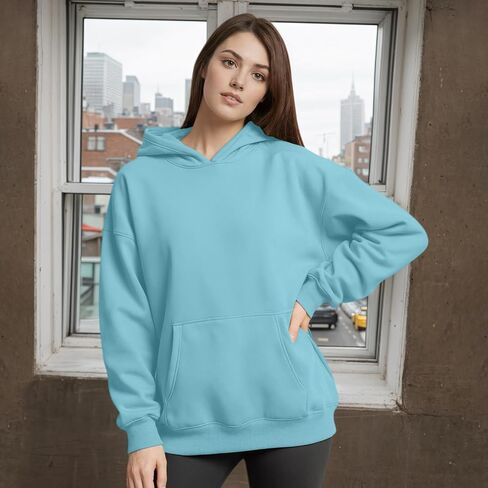 النساء هوديس بلوزات سويترات كبيرة الحجم الصواف الصولة pullover طويلة الأكمام طاقم الطاقم in Saudi Arabia