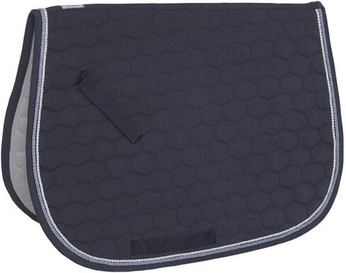 Dover Saddlery Honeycomb Soft Back All-Purpose Pad, Size A/P, Navy in Saudi Arabia