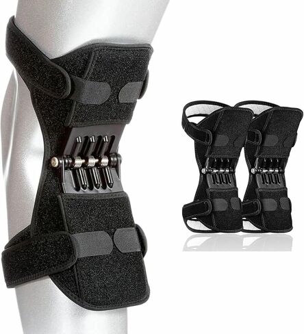 Joint Support Knee Pads - for Exercising, Squat, Climbing - Powerful Rebound Spring Force Knees Protection Booster in Saudi Arabia