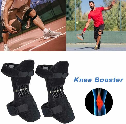 Joint Support Knee Pads - for Exercising, Squat, Climbing - Powerful Rebound Spring Force Knees Protection Booster in Saudi Arabia