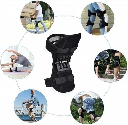 Joint Support Knee Pads - for Exercising, Squat, Climbing - Powerful Rebound Spring Force Knees Protection Booster in Saudi Arabia