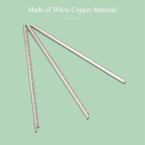 19Pcs 2.0mm Brass Guitar Fret Wires Set, High Strength Electric Bass Guitar Enthusiasts, Replacement Parts for Electric Classical Acoustic Guitars Banjo Ukulele Mandolin 2 in Saudi Arabia