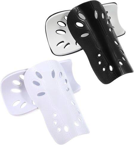 2 Pairs Soccer Shin Guards Breathable Shin Pads Adults Shins Guard Sleeves Lightweight Football Equipment for Football Games Men Women in Saudi Arabia