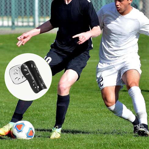 2 Pairs Soccer Shin Guards Breathable Shin Pads Adults Shins Guard Sleeves Lightweight Football Equipment for Football Games Men Women in Saudi Arabia