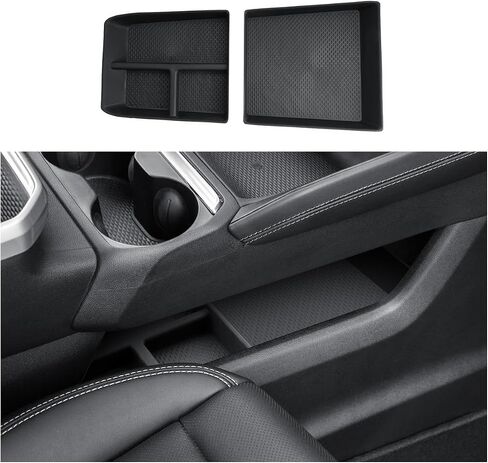 2021-2024 Chvey Tahoe/Suburban & GMC Yukon Dash Console Tracher-Behind Screen Organizer for 2021-2024 Tahoe/Suburban/Yukon Accessories Scorpoard Box خلف الشاشة in Kuwait