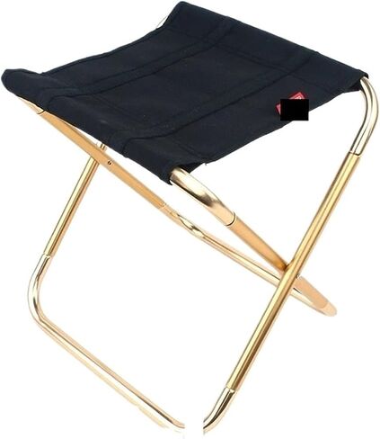 Folding Chair Outdoor Portable Barbecue Fishing Folding Chair Camping Portable(Blue-M) in Saudi Arabia