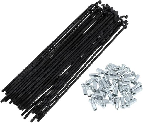 متحدث الدراجات 12g 125mm بطول دراجة العجلة متحدثة الكربون الصلب الأسود 1 in Saudi Arabia