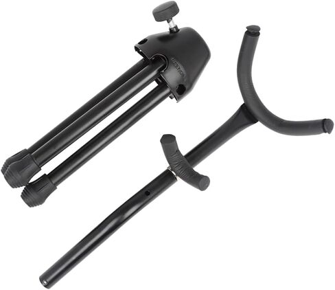 حامل ساكسفون ألتو قابل للطي من كيسانجل، حامل ساكس أسود، قاعدة ثلاثية لملحقات آلة ألتو تينور ساكسفون الموسيقية، محمول ومقاوم للاهتراء in Kuwait