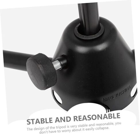 حامل ثلاثي القوائم محمول ألتو ساكسفون قابل للطي مع تصميم منزلق، دعم الساكسفون لأدوات ألتو تينور، سهل الحمل والتخزين، أسود in Kuwait