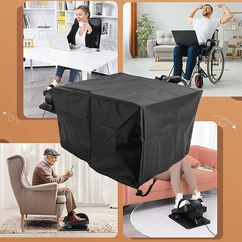 Elliptical Machine Cover, Dust Proof Water Resistant Electric Ellipse Leg Exerciser Cover with Oxford Fabric, for Home Use, Protects from Debris, Pet Hair, and Splashing of Water in Saudi Arabia