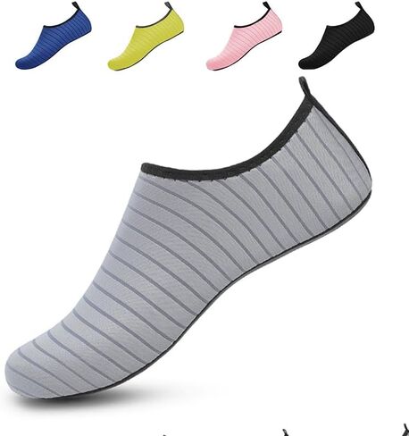 Water Shoes for Men Women Portable Barefoot Shoes Slip-On Aqua Socks Beach Swim Yoga Shoes for Outdoor Summer Pool in Saudi Arabia