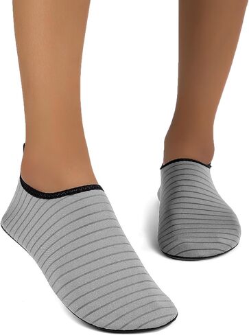 Water Shoes for Men Women Portable Barefoot Shoes Slip-On Aqua Socks Beach Swim Yoga Shoes for Outdoor Summer Pool in Saudi Arabia