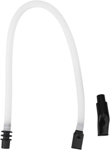 Drfeify Melodica Tube Mouthpiece Durable Beginner Musical Instrument Accessories for Students Children ABS White Black in Saudi Arabia