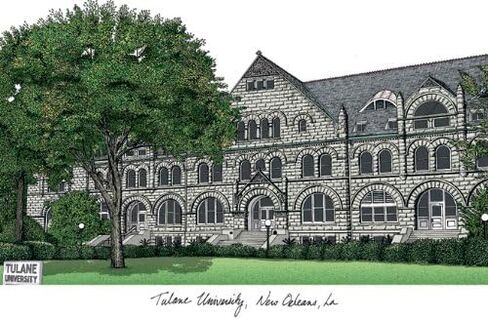 Campus Images NCAA Tulane Green Wave Unisex Manhattan Black, Black, One Size in Saudi Arabia