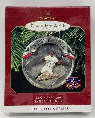 1997 Baseball Heroes Jackie Robinson Hallmark Keepsake Ornament in Saudi Arabia