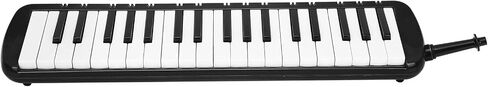 Drfeify Portable Melodica، 37 مفتاحًا للوحة المفاتيح الموسيقية لتدريب المبتدئين، مريحة للخروج واللعب، مصنوعة من مادة ABS المقاومة للصدمات (وردي) in Saudi Arabia