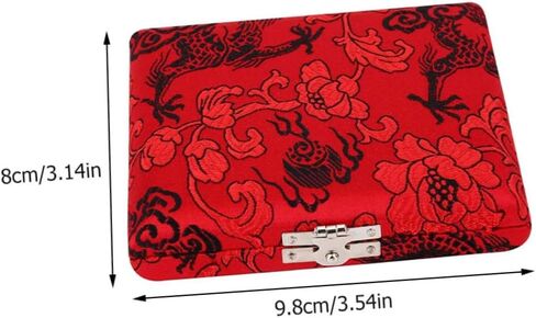 صندوق تخزين من HANABASS قطعة واحدة من صندوق تخزين Oboe Reed، حقيبة حمل متينة من القصب خفيفة الوزن للنقل باللون الأحمر in Kuwait