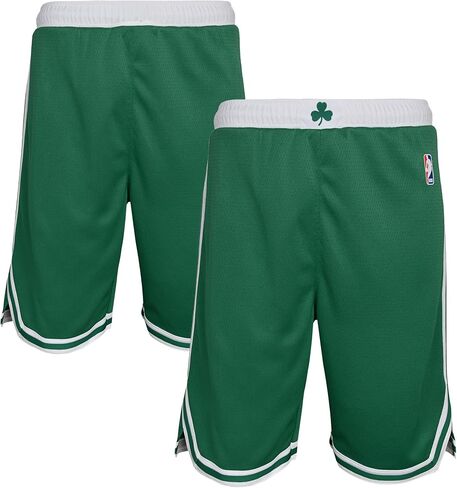 شورت Outerstuff Boston Celtics NBA للأطفال الشباب 8-20 باللون الأخضر في الملعب Swingman Performance in Saudi Arabia