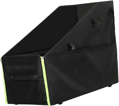 Colaxi Folding Bike Storage Transport Saving Sturdy Transportation Zipper Accessories Folding Bicycle Storage Bag, Black S No Wheel in Saudi Arabia