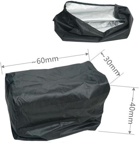 Folding Bike Storage Box Folding Bicycle Organizer Sturdy Save Space Portable Riding Bikes Travel Transport Case, L in Kuwait