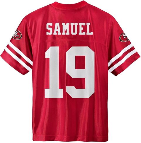 Deebo Samuel San Francisco 49ers #19 Red Infant Toddler Team Color Home Player Jersey in Saudi Arabia
