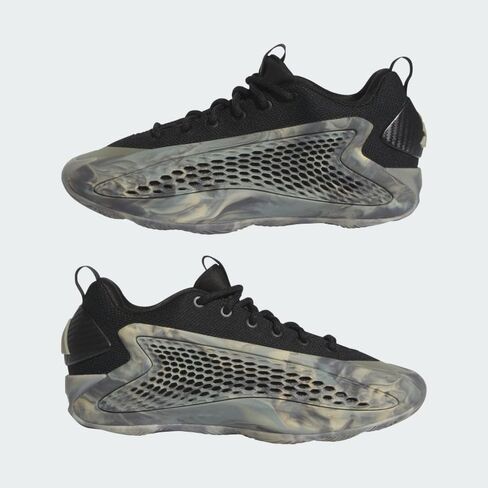 Adidas Anthony Edwards 1 Low - Boys' Grade School (JI4074, Wonder Beige/Core Black/Silver Pebble) in Saudi Arabia