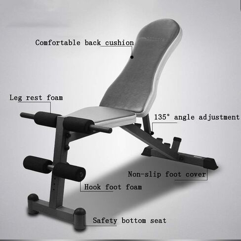 Small Dumbbell Workout Bench - Dumbbell Bench Supine Board Home Fitness Equipment for Multi-Function Fitness Exercise Bench Fitness Dumbbell in Saudi Arabia