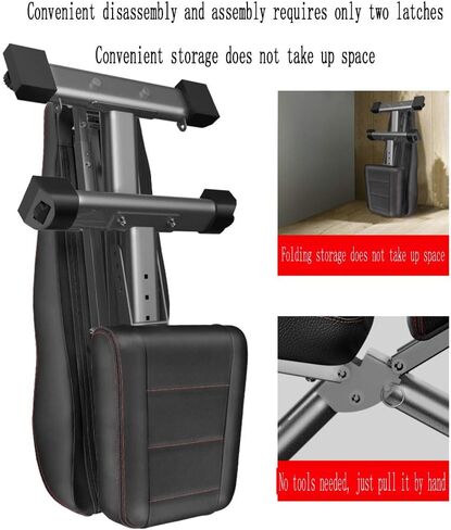 Standard Weight Benches Dumbbell Bench, Adjustable Weight Benches, Foldable Fitness Bench, Sit-Ups Multi-Functional Fitness Chair, Thickened Tubing, for Home GymWeight Be in Saudi Arabia