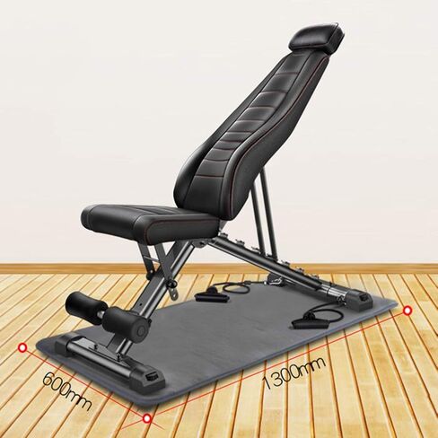 Standard Weight Benches Dumbbell Bench, Adjustable Weight Benches, Foldable Fitness Bench, Sit-Ups Multi-Functional Fitness Chair, Thickened Tubing, for Home GymWeight Be in Saudi Arabia