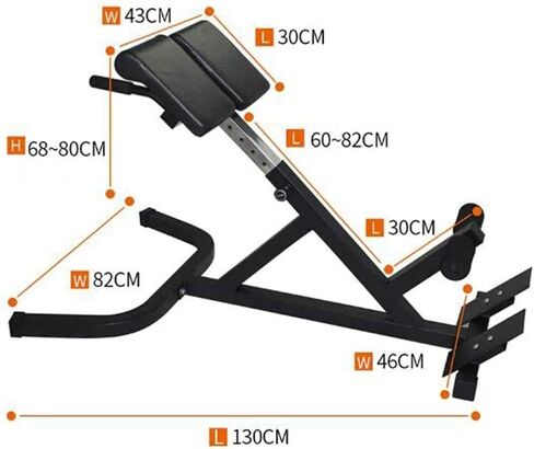 Dumbbell Bench for Home Abdominal Machine Back Muscle Training Dumbbell Bench Bench Press seatChair Fitness Chair in Saudi Arabia