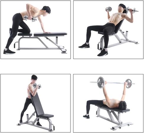 Small Weight Bench with Dumbbells Fitness Equipment Home Dumbbell Bench for Professional Press Bench Commercial Dumbbells for Men Training Bench in Saudi Arabia