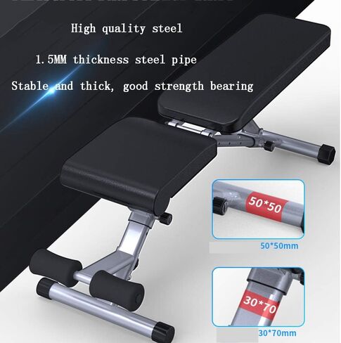 Small Weight Bench with Dumbbells, Fitness Exercises, Abdominal Board, Multifunctional Folding Exercise Bench, Family Dumbbell Bench, Fitness Dumbbells Fitness Dumbbells in Saudi Arabia