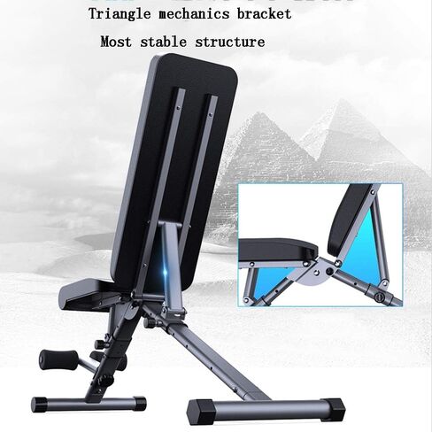 Small Weight Bench with Dumbbells, Fitness Exercises, Abdominal Board, Multifunctional Folding Exercise Bench, Family Dumbbell Bench, Fitness Dumbbells Fitness Dumbbells in Saudi Arabia