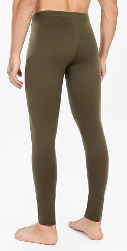 100% Merino Wool Mens Base Layer Bottom, Temperature-Regulating Thermal Underwear Pants in Kuwait
