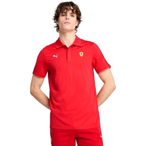 PUMA Men's Standard Scuderia Ferrari Formula 1 Cloudspun Polo, Rosso Corsa SS25, XX-Large in Kuwait