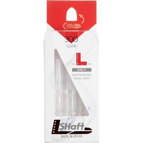 Dart Shafts Spinning | Clear | Long 300 Slim | 1 Set (3 Shafts) | for Soft Tip & Steel Tip Darts in Kuwait