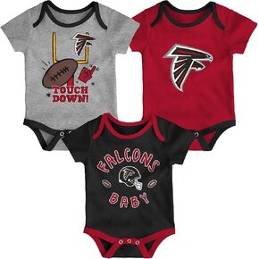 Outerstuff NFL Teams Cute Infant Champ Creeper طقم مكون من 3 قطع (12 شهرًا - 24 شهرًا) in Kuwait