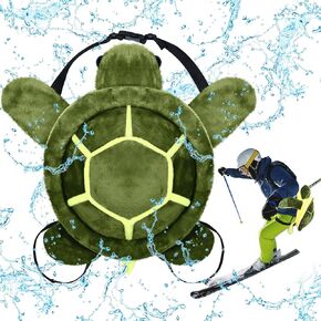 Shappy Turtle Butt Pads for Snowboarding 28 Inch Cute Waterproof Hip Butt Pad Turtle Protective Gear for Skiing Padded Skating Pads Hip Protection for Kids Adults in Kuwait