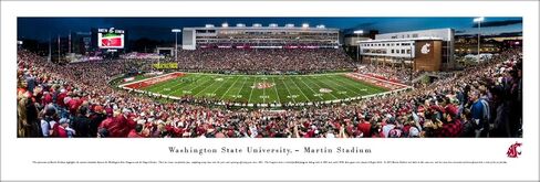 Blakeway Worldwide Panoramas, Inc. Washington State Football - Panoramic Poster or Framed Picture in Saudi Arabia