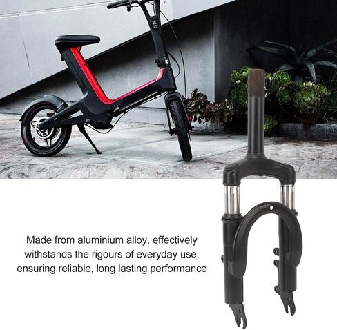 Front Fork Hydraulic Shock Absorber, Aluminium Alloy Suspension Forks for Electric Scooter Motorcycle Electric, Fits for 14 Inch Wheels, Long Lasting Performance in Saudi Arabia