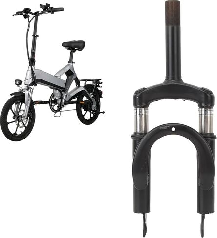 Front Fork Hydraulic Shock Absorber, Aluminium Alloy Suspension Forks for Electric Scooter Motorcycle Electric, Fits for 14 Inch Wheels, Long Lasting Performance in Saudi Arabia