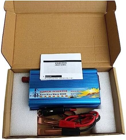 500W Pure Sine Wave Inverter 12V to 110V, 60Hz Power Converter for RVs, Boats, and Home Use - High Efficiency, Quiet Operation, Compact Design in Saudi Arabia
