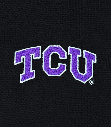 تي شيرت Vantage Apparel الرجالي من TCU Horned Frogs Premium الماص للرطوبة للفريق Color Icon Polo in Kuwait