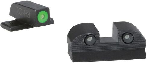 SIG SAUER X-RAY3 Enhanced Visibility 3-Dot Tritium Day/Night Pistol Sights | High-Contrast Green Front Sight & Blacked-Out Rear Sight, Compatible with Sig Sauer Pistols in Saudi Arabia