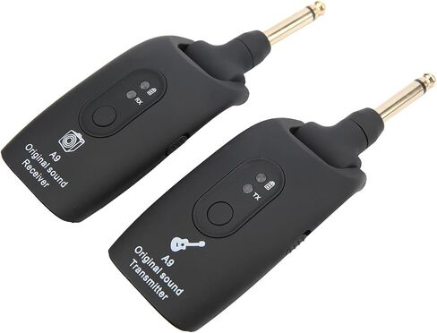 جهاز استقبال إرسال الجيتار، ملحقات الآلات الموسيقية للجيتار، كابل USB للنظام A9 2.4 جيجا هرتز (أسود) in Kuwait