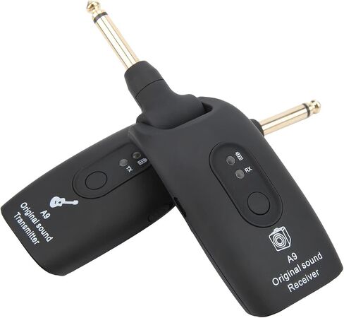 جهاز استقبال إرسال الجيتار، ملحقات الآلات الموسيقية للجيتار، كابل USB للنظام A9 2.4 جيجا هرتز (أسود) in Kuwait