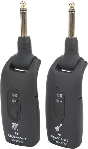 جهاز استقبال إرسال الجيتار، ملحقات الآلات الموسيقية للجيتار، كابل USB للنظام A9 2.4 جيجا هرتز (أسود) in Kuwait
